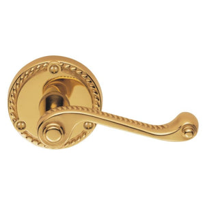 Carlisle Brass FG3 Georgian Lever On Rose Polished Brass