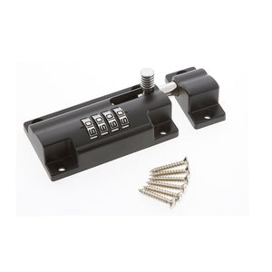 Burg Wachter RS Black Combination Locking Bolt