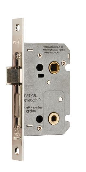 Eurospec BAE5025 Easi T Bathroom Lock 64mm CE Certified