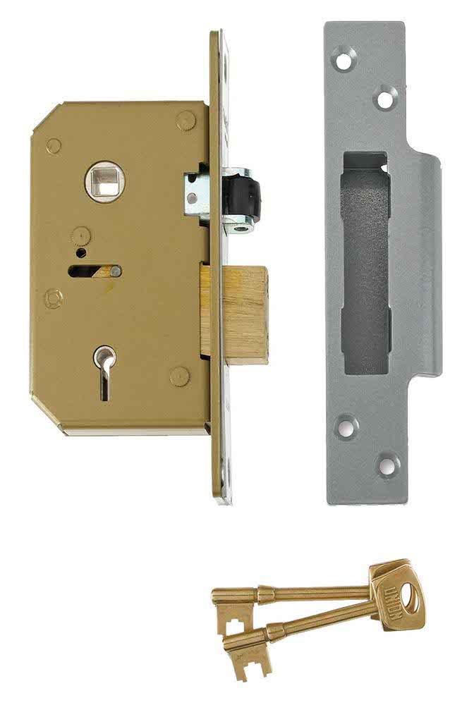 Union(Chubb) 3k75 BS 5 Lever Mortice Sashlock c/w Box Keep – Handleit.ie