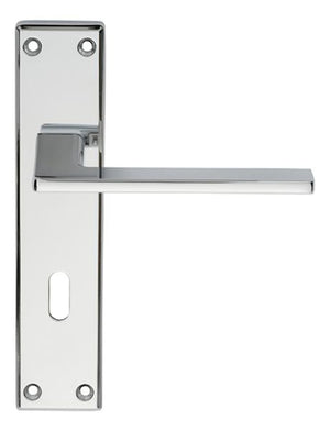Carlisle Serozetta ZONE Lever Handle On Plate Polished Chrome