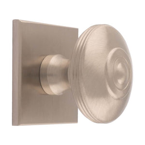 Finger Tip Design Anderson Cupboard Knob On Backplate 40x40mm Plate