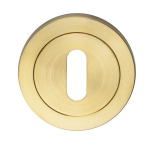 Eurospec Steelworx SWL103 Keyhole Escutcheon Pair - Finishes Range