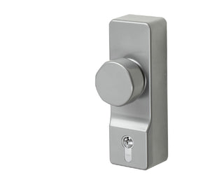 Exidor 302 Silver Outside Access Device c/w Euro Cylinder