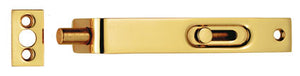 Carlisle Brass AA79 102mm Sunk Slide Flush Bolt Polished Brass