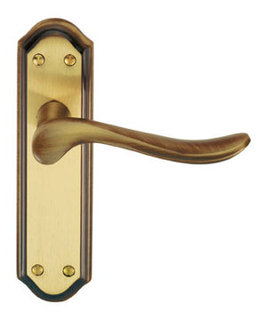 Carlisle Brass Lytham Door Handle On Plate 180x48mm