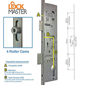 Lockmaster 35/92/62 Latch DB Case Only L/L