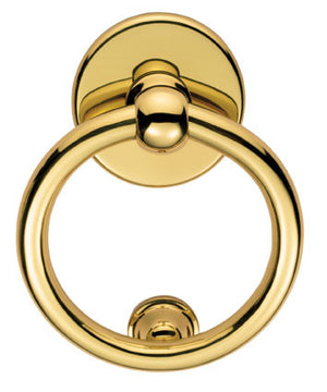 Carlisle M37 Ring Door Knocker 10 Year Manufacturers Warranty Brass
