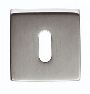 Manital QE003 Italian Square Keyhole Escutcheon