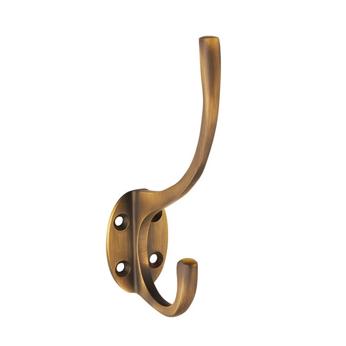 Carlisle Brass AA25 132mm Hat Coat Hook Finishes Range